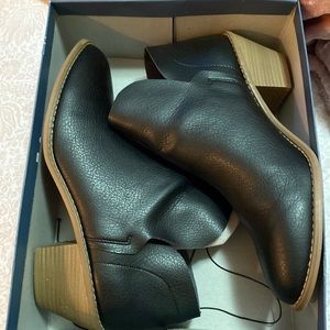 Universal Thread Indie Black Booties, Size 11W, worn once